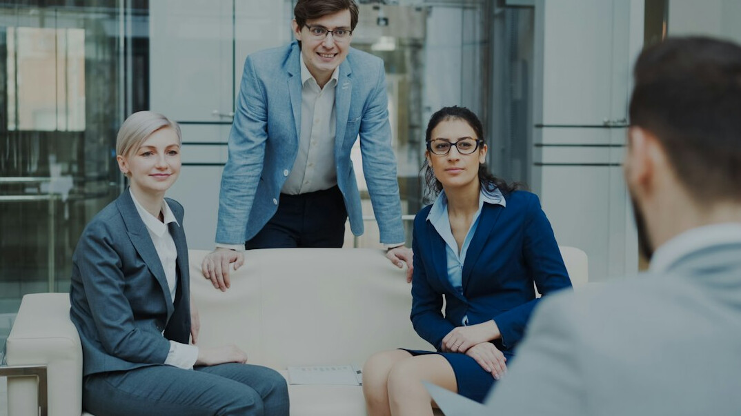 people discussing in group