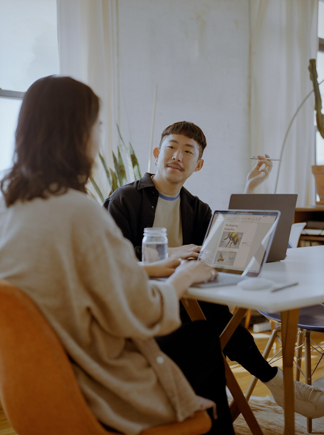 remote work meeting